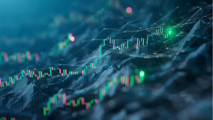  Image décorative de graphiques à barres stylisés